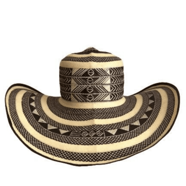 Sombrero Vueltiao Mambo Fibra 23, Incluye Correa De Ajuste En Caña Flecha