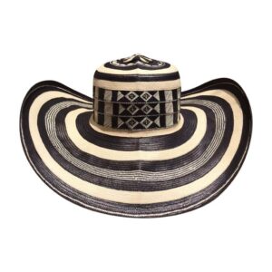 Sombrero Vueltiao Tradicional Fibra 23, Incluye Correa De Ajuste En Caña Flecha