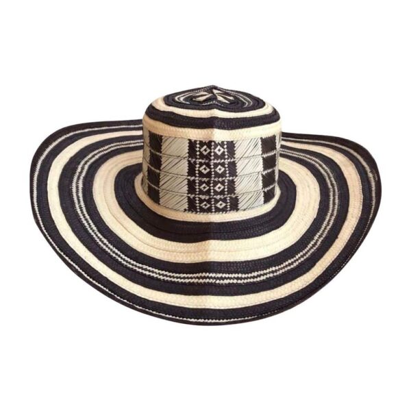 Sombrero Vueltiao Tradicional Rustico, Incluye Correa De Ajuste En Caña Flecha