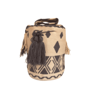 Mochila Wayuú Tradicional Con Diseño Étnico