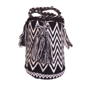 Mochila Wayuú Tradicional Con Diseño Étnico