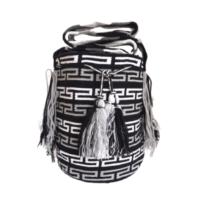 Mochila Wayuú Tradicional Con Diseño Étnico