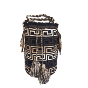 Mochila Wayuú Tradicional Con Diseño Étnico
