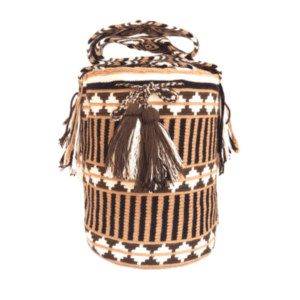 Mochila Wayuú Tradicional Con Diseño Étnico