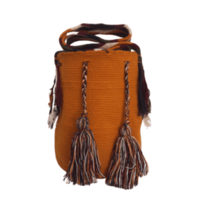 Mochila Wayuú Tradicional Unicolor Extragrande