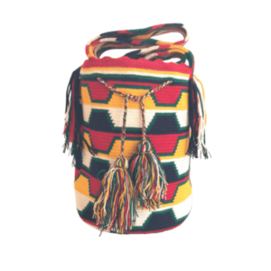 Mochila Wayuú Tradicional Con Diseño