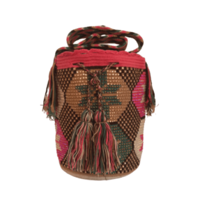 Mochila Wayuú Tradicional Recamada En Pedreria