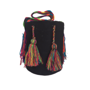 Mochila Wayuú Tradicional Unicolor Extragrande