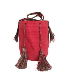 Mochila Wayuú Tradicional Unicolor