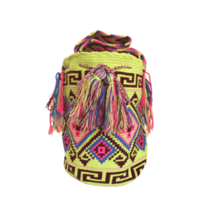 Mochila verde fosfore