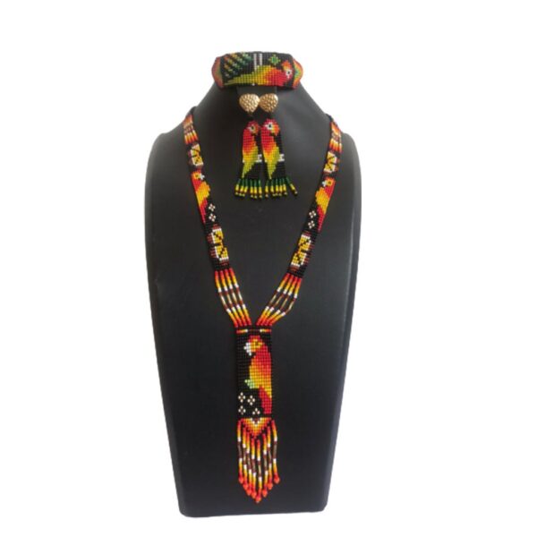 uego Collar Tropical Diseño Guacamaya Colores Vivos