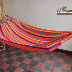 Tradicional Hamaca San Jacintera Paleteada Diseño Tradicional