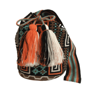 Mochila Wayuú Tradicional Diseño Etnico