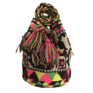 Mochila Wayuú Tradicional Diseño Etnico
