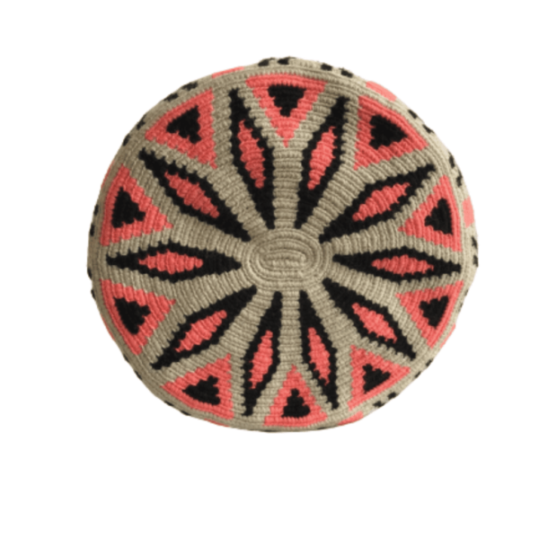 Mochila Wayuú Tradicional Con Diseño Étnico