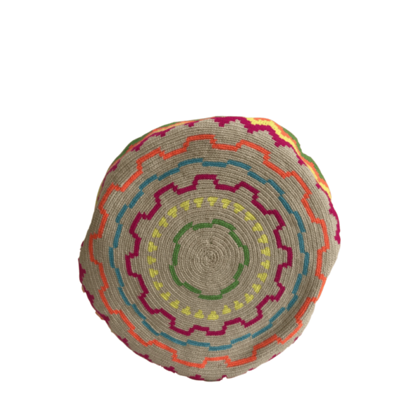 Mochila Wayuú Tejido Fino Diseño Mariposa
