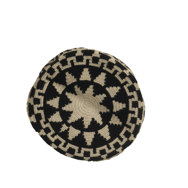 Mochila Wayuú Tradicional Tejida Con Figuras Etnicas