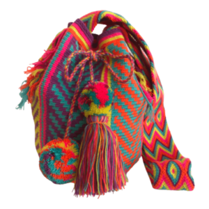 Mochila Wayuú Tradicional Diseño Etnico