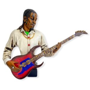 Busto En Resina Replica Cantante Reggae Lucky Dube