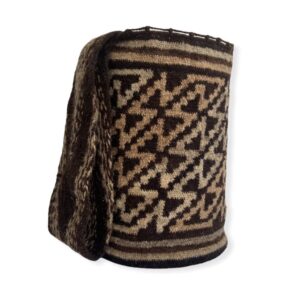 Mochila Arhuaca Grande Colores Tierra Diseño Étnico