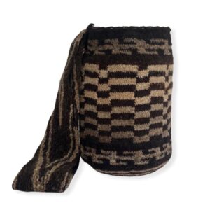 Mochila Arhuaca Mediana Colores Tierra Diseño Étnico