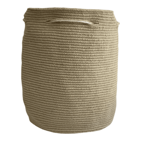Mochila Wayuu Mediana Beige Asa Paleteada Con Diseño - Imagen 2