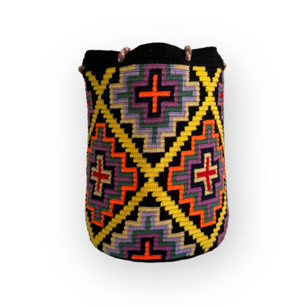 Mochila Wayuu Tradicional Grande Diseño Étnico