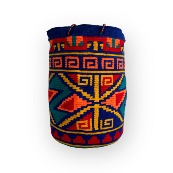 Mochila Wayuu Tradicional Grande Diseño Étnico
