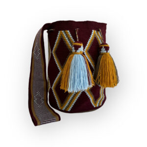 Mochila Wayuu Tradicional Grande Diseño Étnico