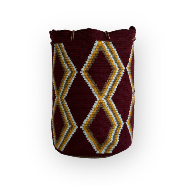 Mochila Wayuu Tradicional Grande Diseño Étnico