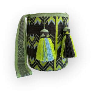 Mochila Wayuu Tradicional Grande Diseño Étnico