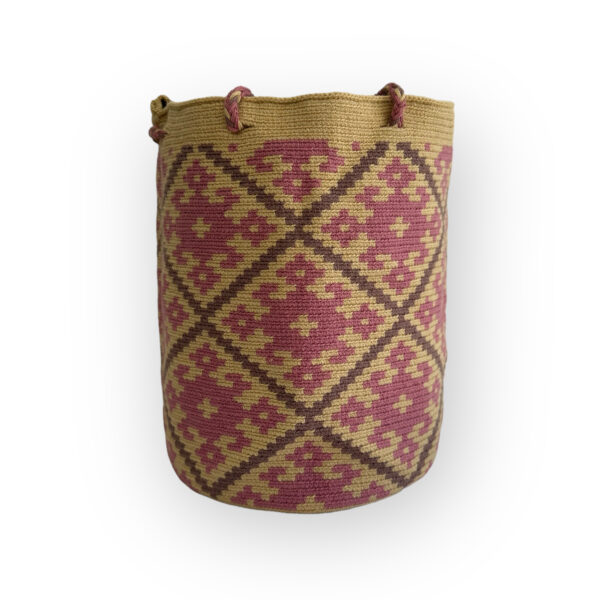 Mochila Wayuu Tradicional Grande Diseño Étnico