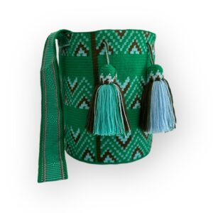 Mochila Wayuu Tradicional Grande Diseño Étnico